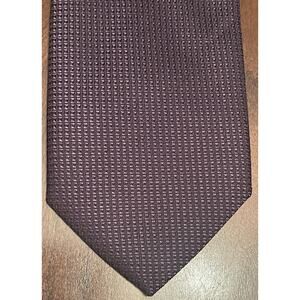 Kigili Purple 100% Microfiber Men’s Neck Tie Made In Turkey
